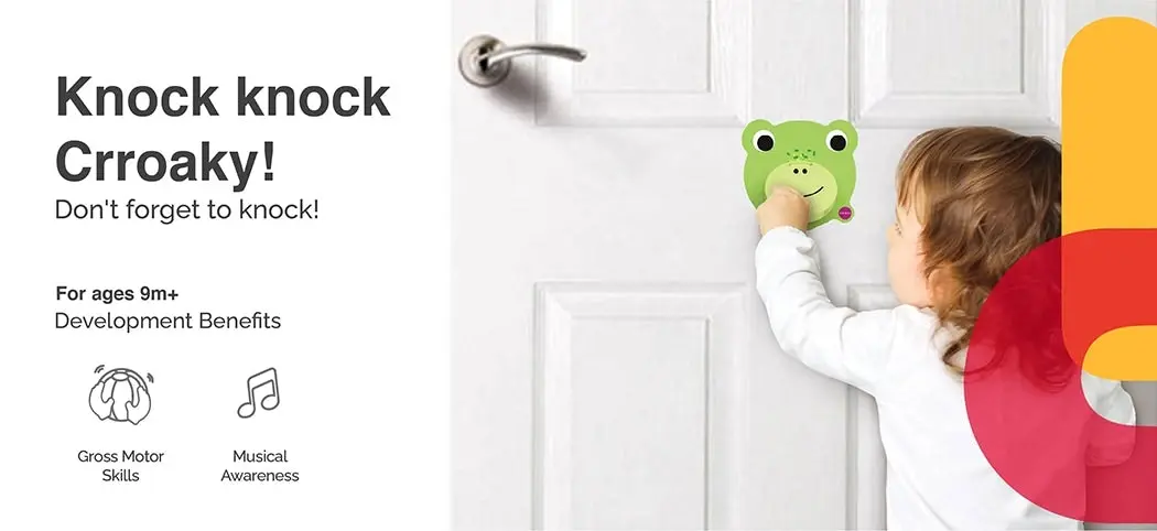 Oribel VertiPlay Wall Toy: Doorknocker