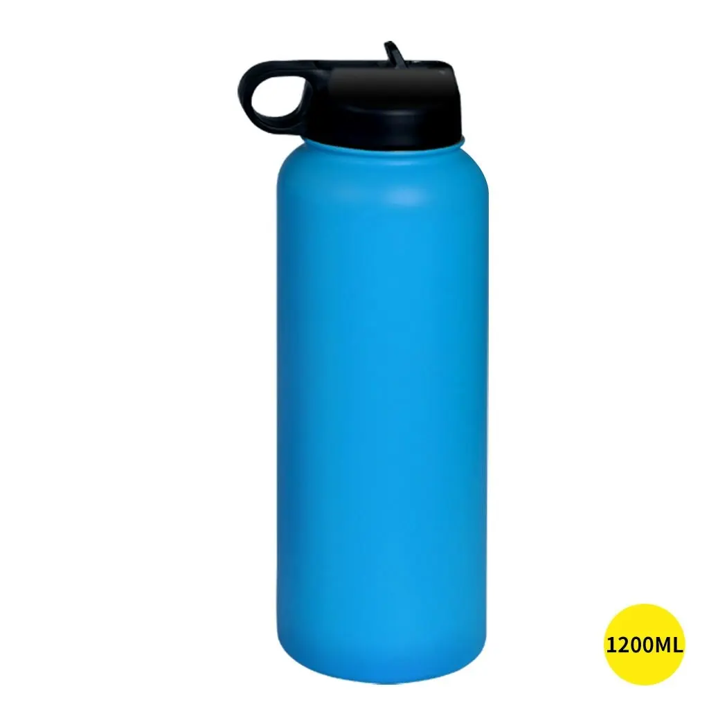 Traderight Group  Stainless Steel Water Bottle Vacuum Insulated Thermos Double Wall 1.2L