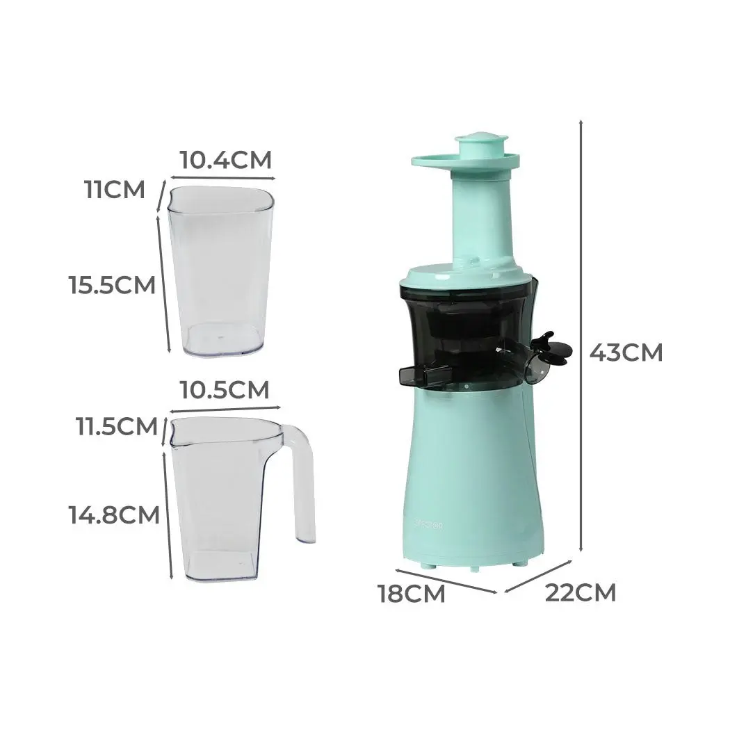 Spector Cold Press Slow Juicer Electric Fruit Juice Extractor Vegetable Sorbet