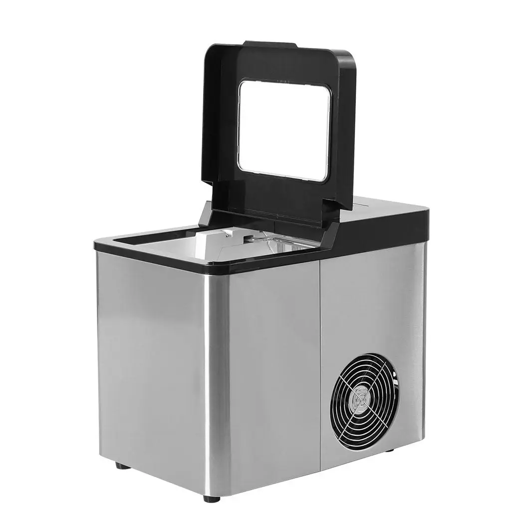 Spector Ice Maker Machine Commercial 2.1L Cube Tray 15KG/24H Stainless Steel