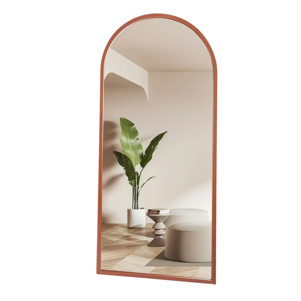 Yezi Full Length Mirrors Floor Dressing Standing Mirror Makeup Arch Bronze 1.8M