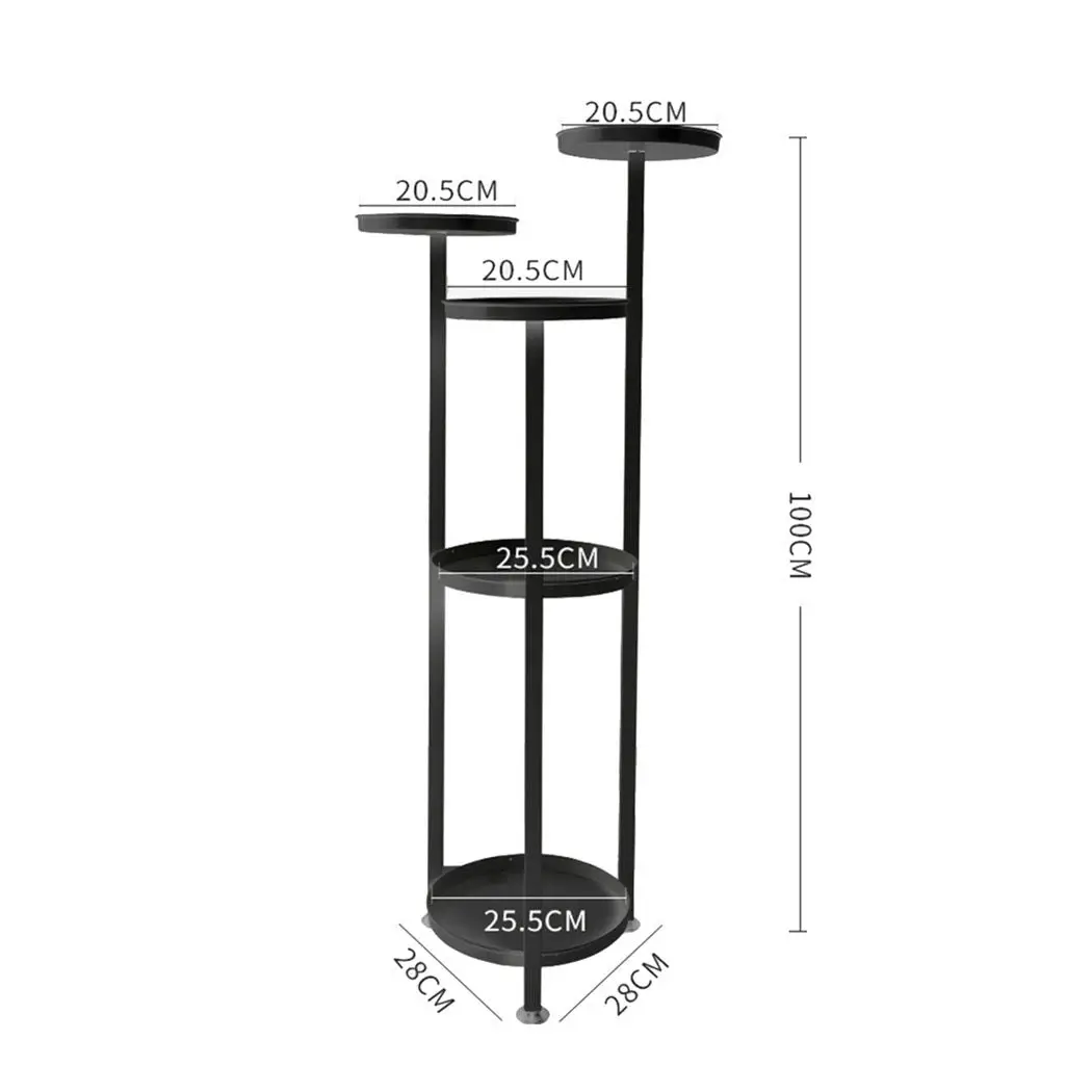 Levede Plant Stand Outdoor Indoor Flower Pots Rack Garden Shelf Home Decor 100CM