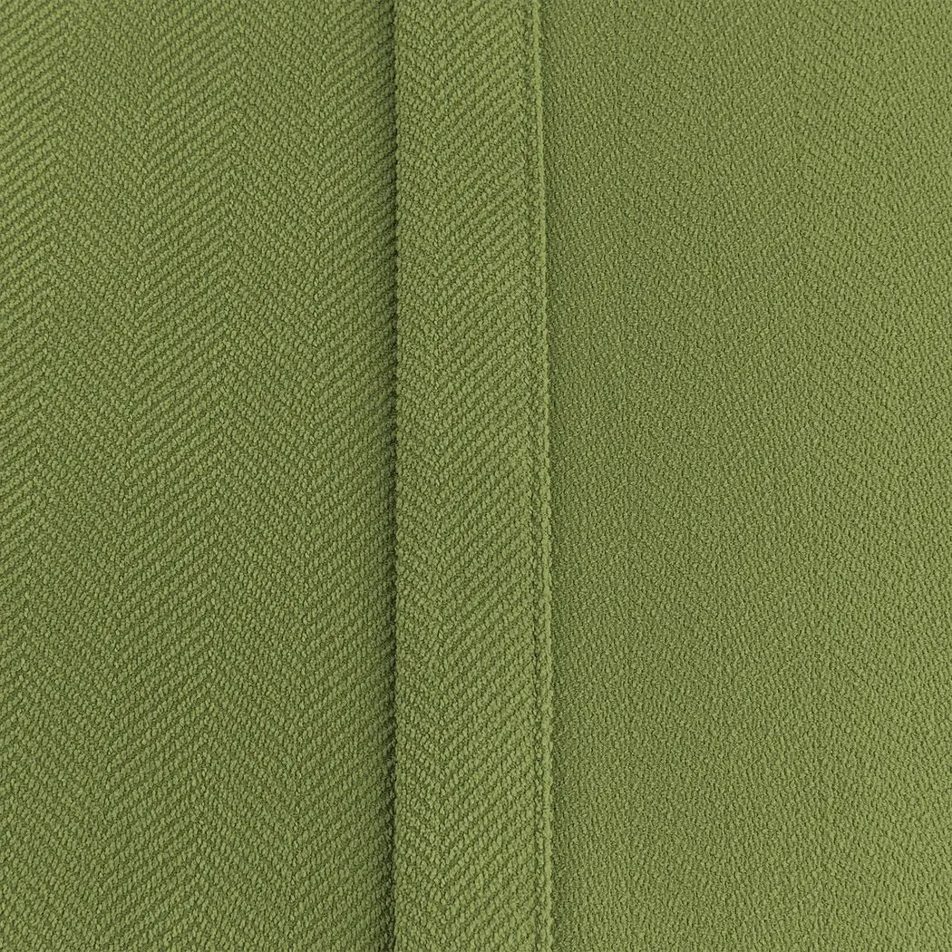 Marlow 2XBlockout Curtains Chenille Blackout Draperies Eyelet Day 240x250 Green