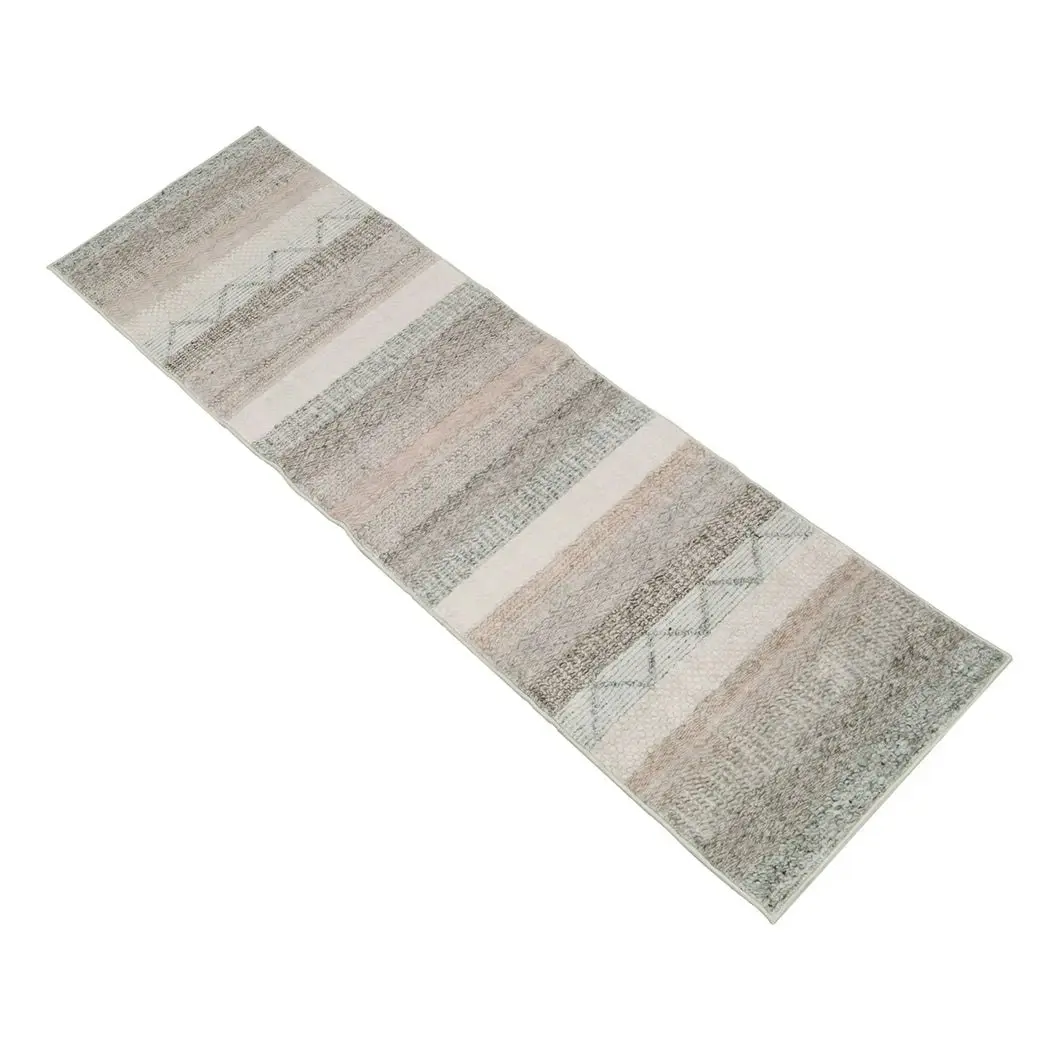 Marlow Floor Rug Hallway Runner Washable Soft Plush Carpet Non Slip 180X60cm