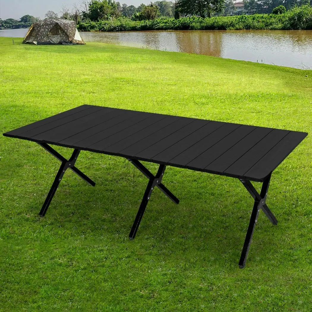 Levede Folding Camping Table Portable Picnic Desk Party Family Garden BBQ