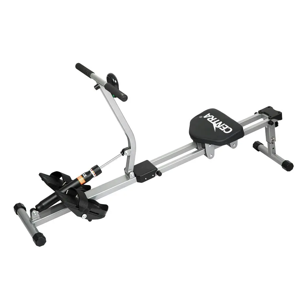 Centra Hydraulic Rowing Machine 12 Levels Resistance Cardio Exercise Fit Home