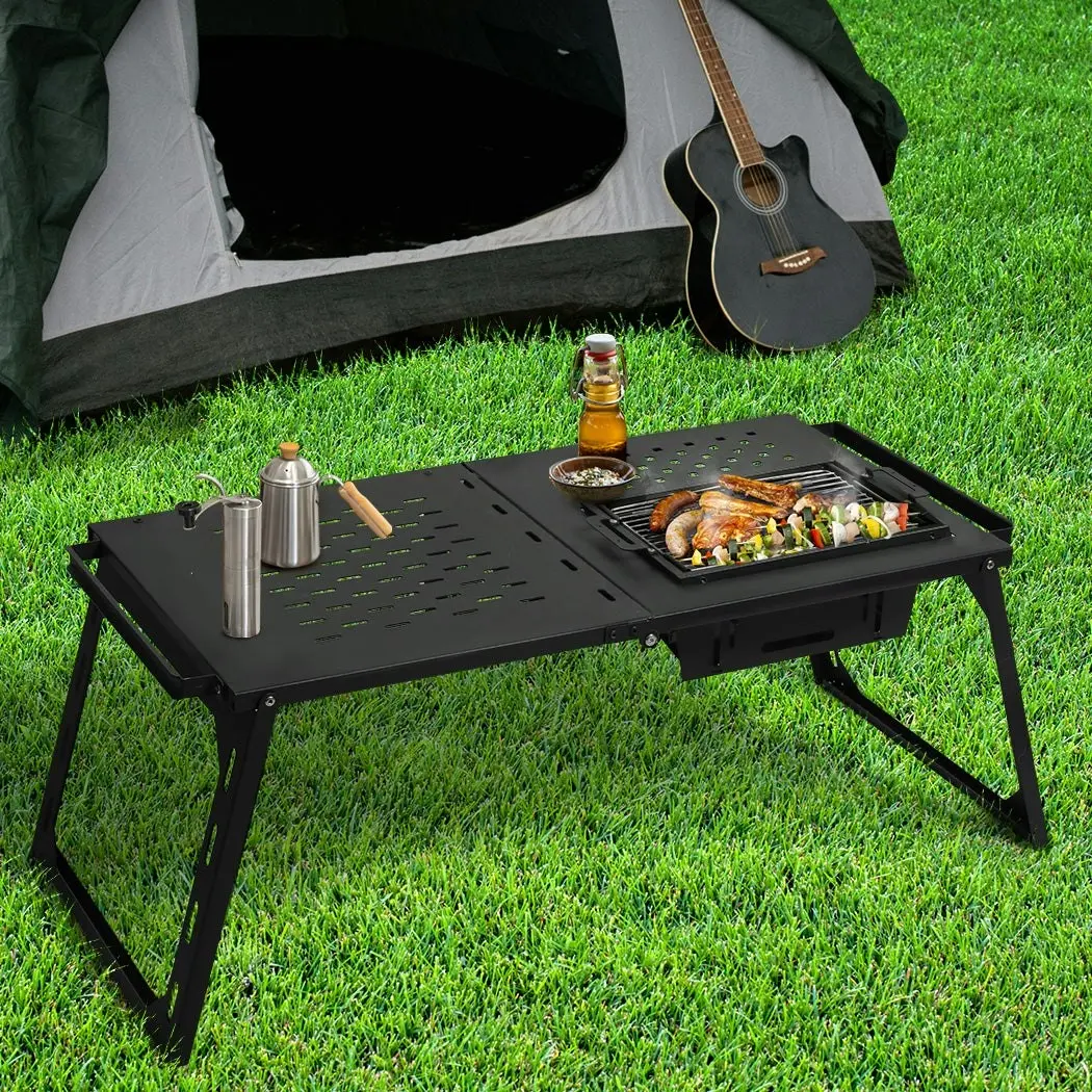 Levede Multifunctional Folding Desktop Grill Portable Camping BBQ Picnic Outdoor