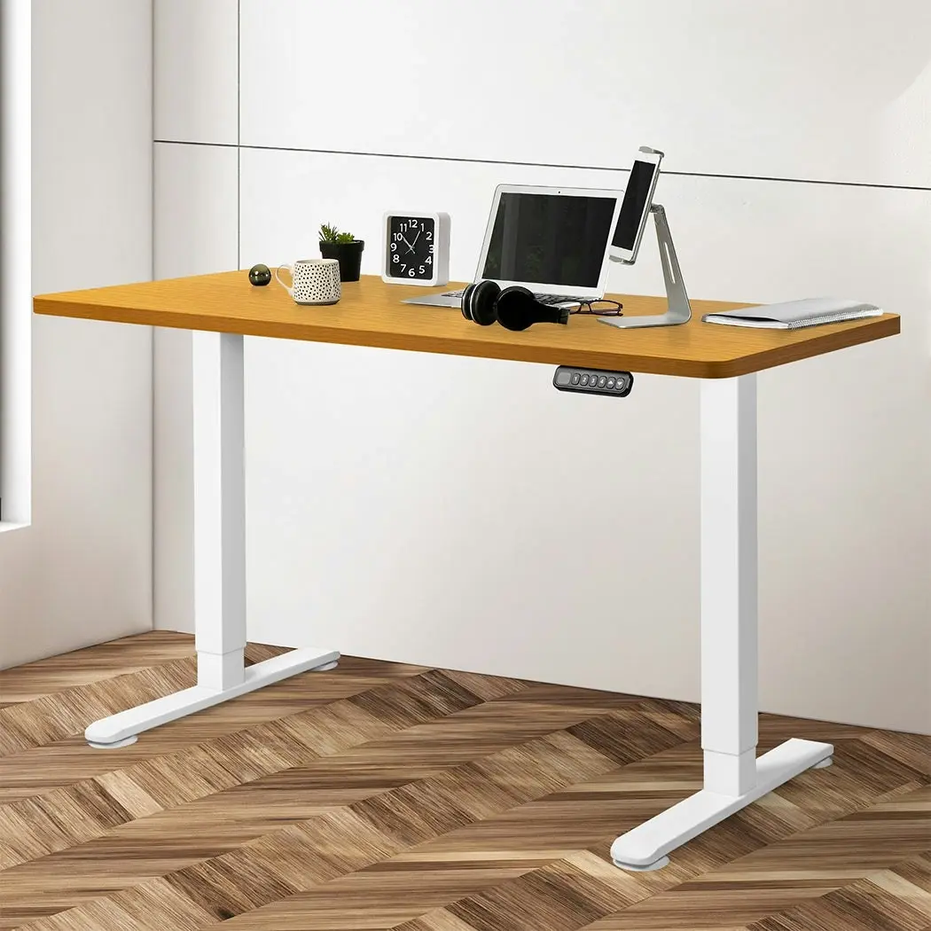 Levede Motorised Standing Desk Adjustable Electric Sit Stand Cable Management