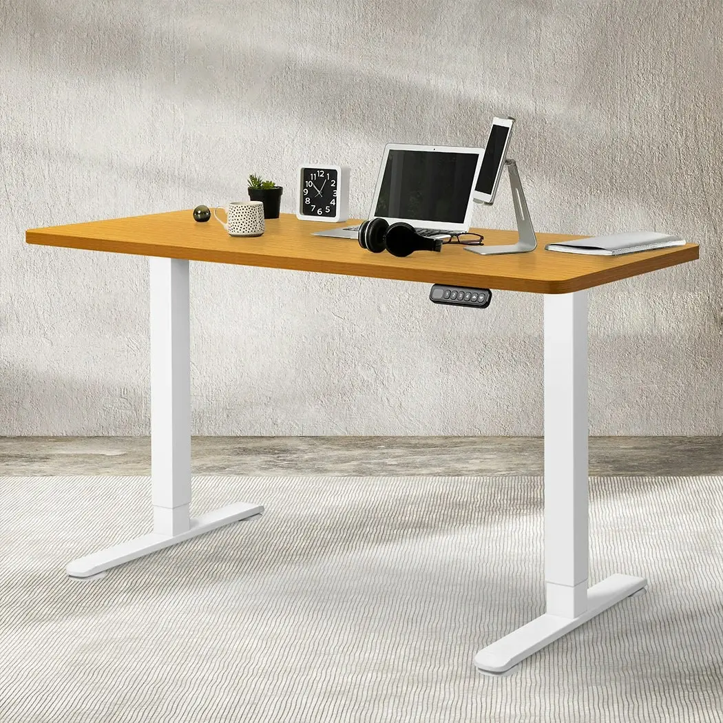 Levede Motorised Standing Desk Adjustable Electric Sit Stand Cable Management