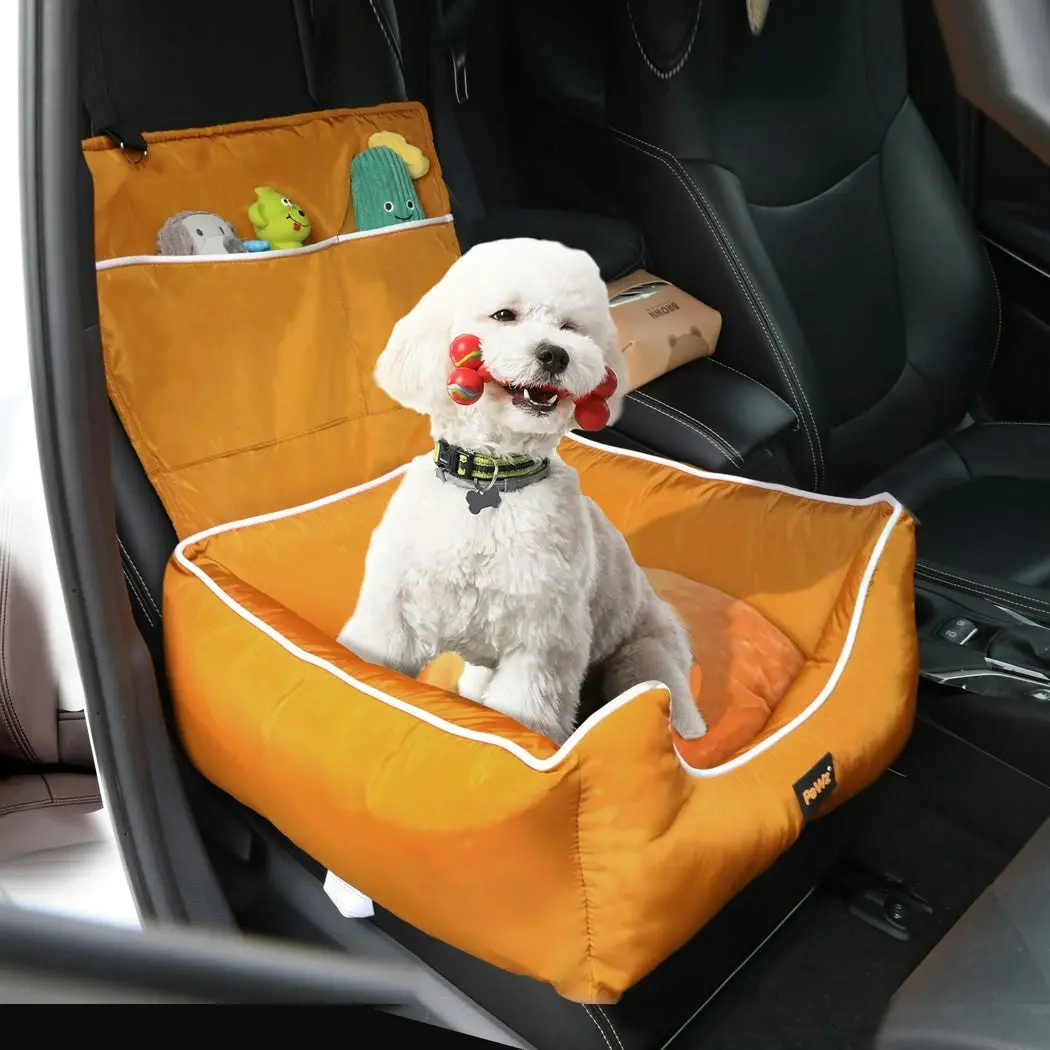 Pawz Pet Car Seat Travel Safety Carrier Bed Waterproof Removable Washable Large