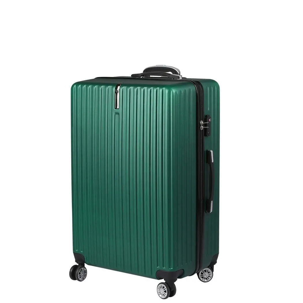 Slimbridge 28" Inch Luggage Suitcase Travel TSA Lock Hard Shell Carry Case Green