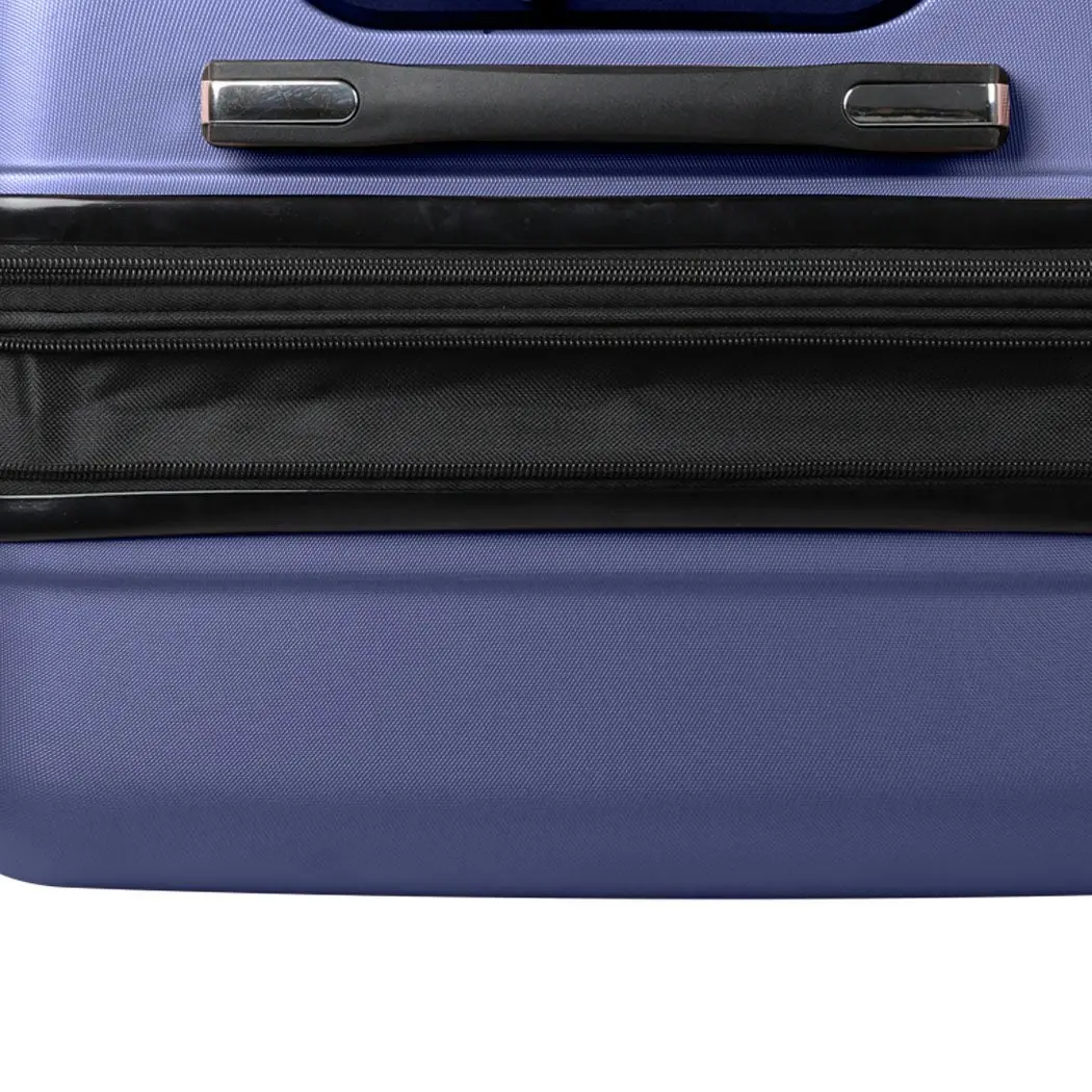 Slimbridge 24" Inch Expandable Luggage Travel Suitcase Case Hard Shell TSA Navy