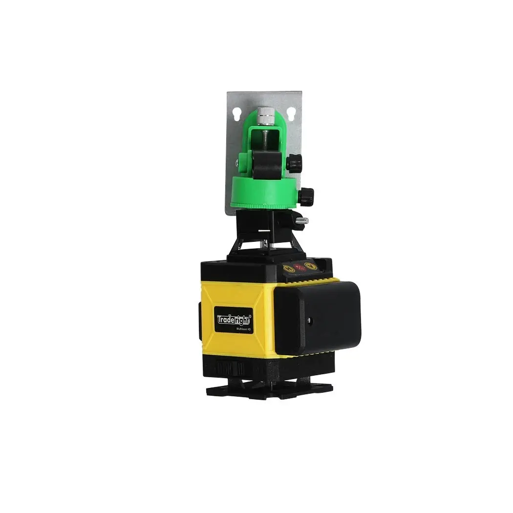 Traderight Laser Level Green Light 4D 16 Lines Self Leveling 360° Rotary Measure