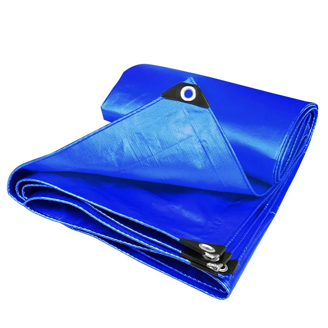 Manan Heavy Duty Tarp Tarpaulin 200GSM Camping Tent Cover Waterproof 7.3x9.15m