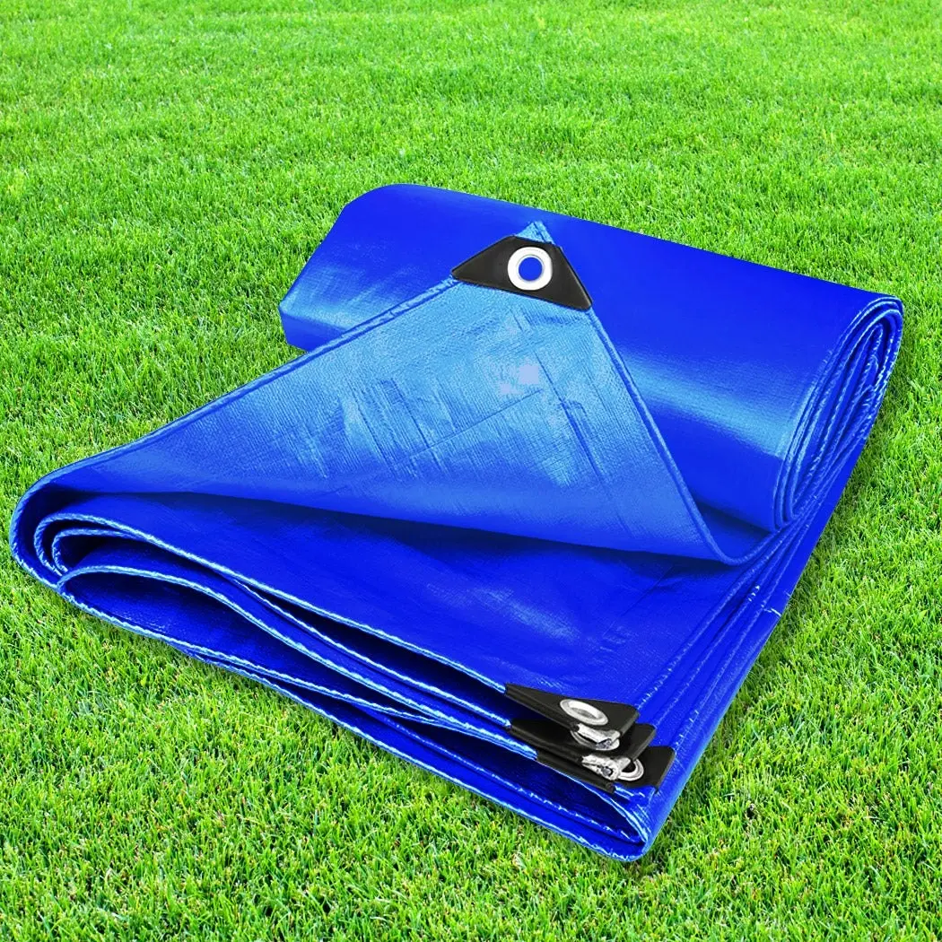 Manan Heavy Duty Tarp Tarpaulin 200GSM Camping Tent Cover Waterproof 7.3x9.15m