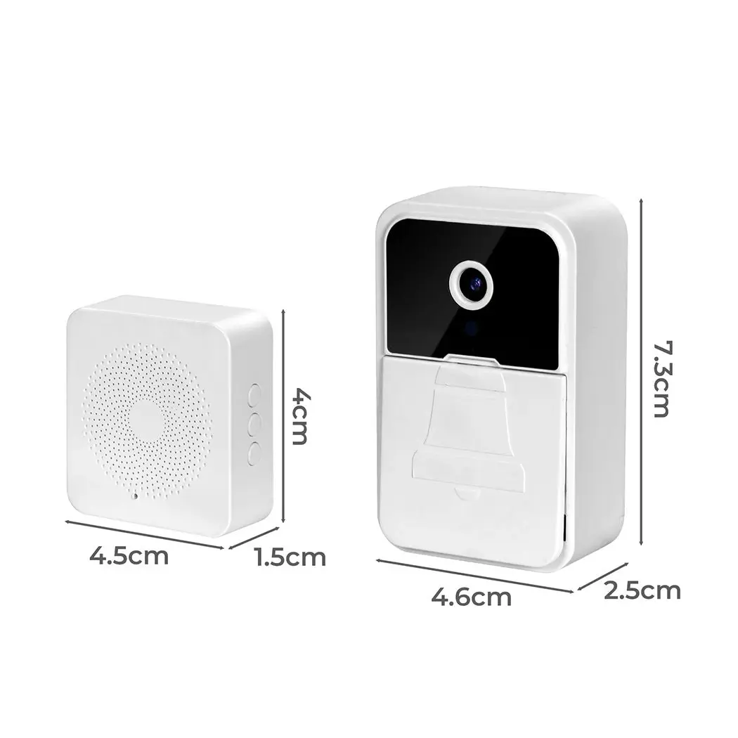 Door Bell Camera Wireless WiFi Ring Video Doorbell Chime Intercom Home Security