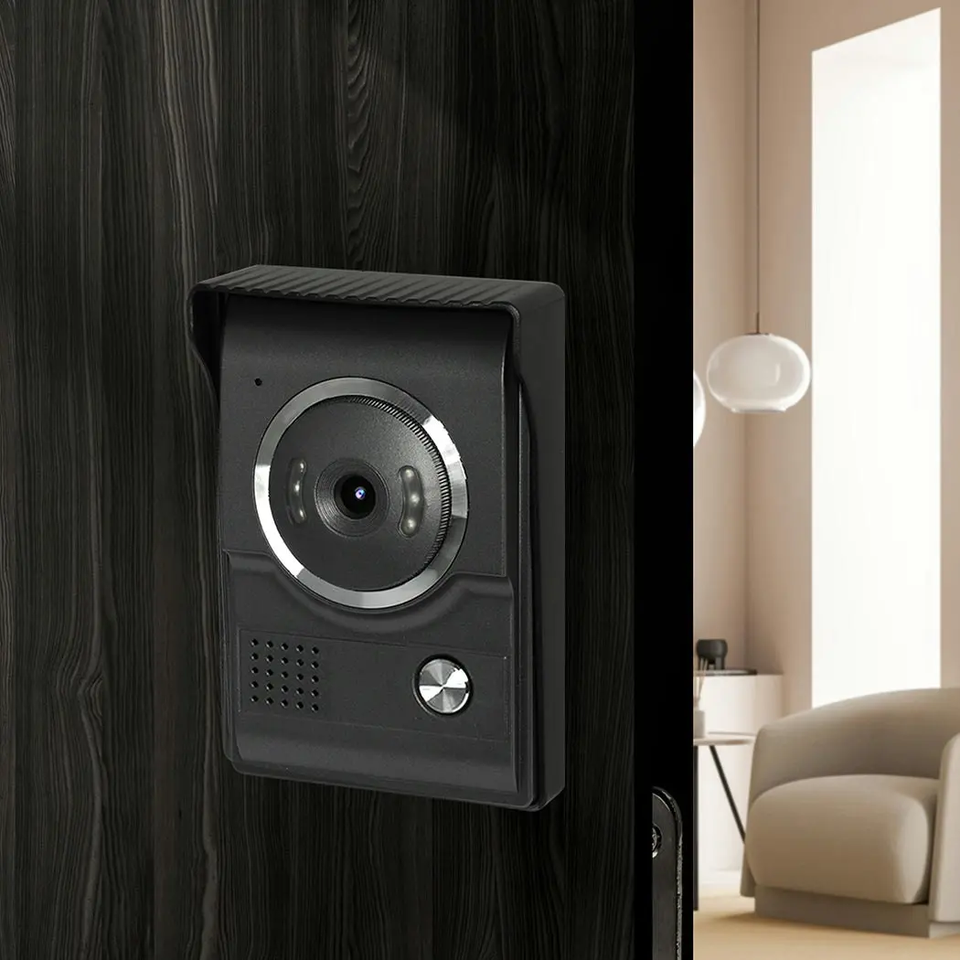 Video Door Bell WiFi Phone Intercom System with Monitor Doorbell Camera Wireless