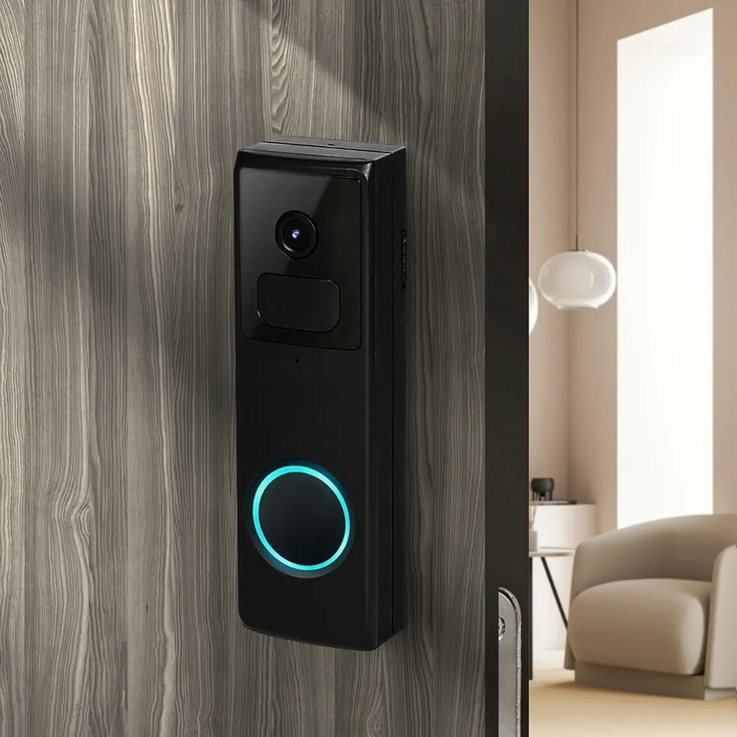 Wireless Video Door Bell WiFi Doorbell Camera 2 Ring Phone Intercom Security