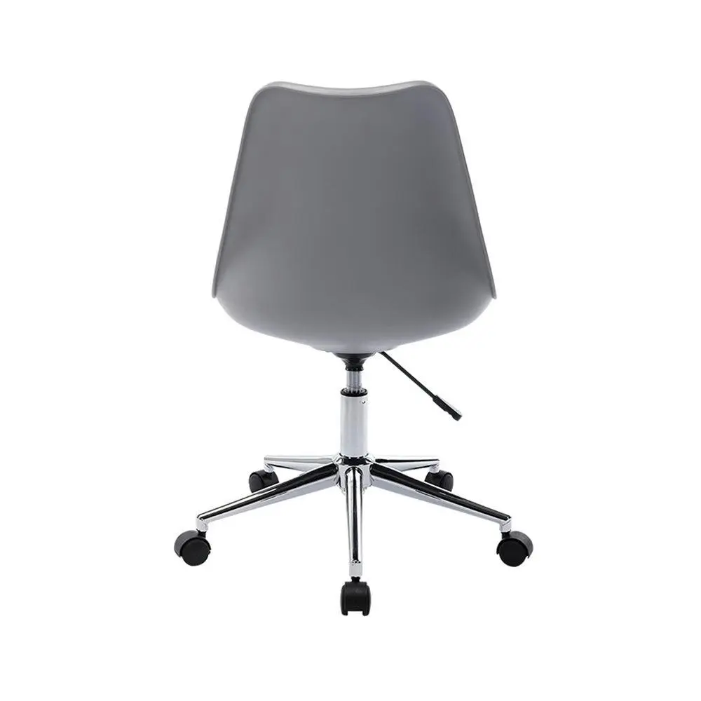 Chotto - Ando Office Desk Chair with Vegan Leather Seat - Grey