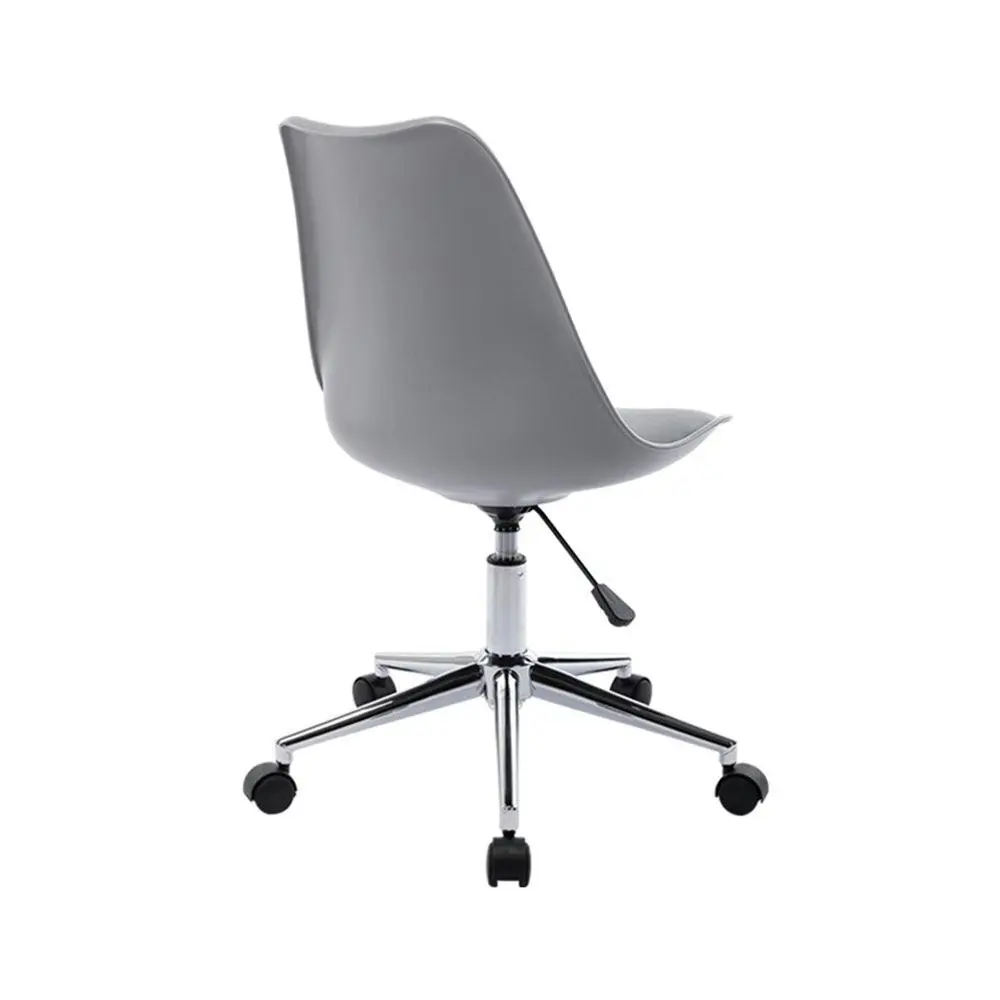 Chotto - Ando Office Desk Chair with Vegan Leather Seat - Grey