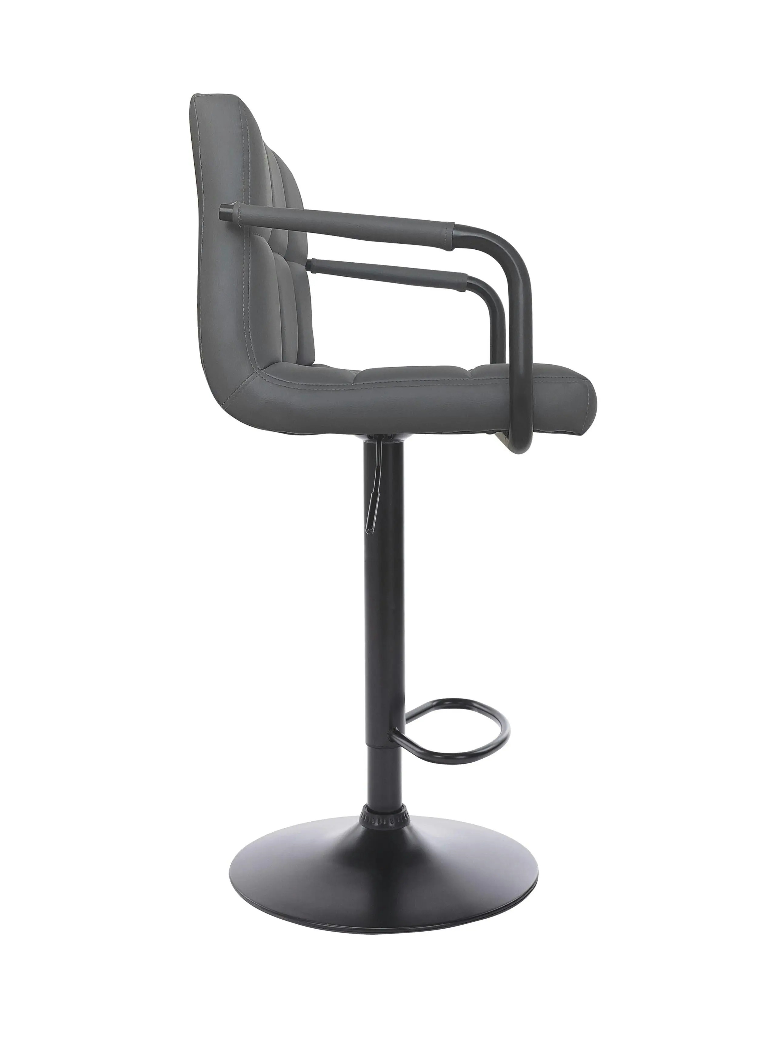 Chotto - Hiro Adjustable Swivel Bar Stool - Grey x 2