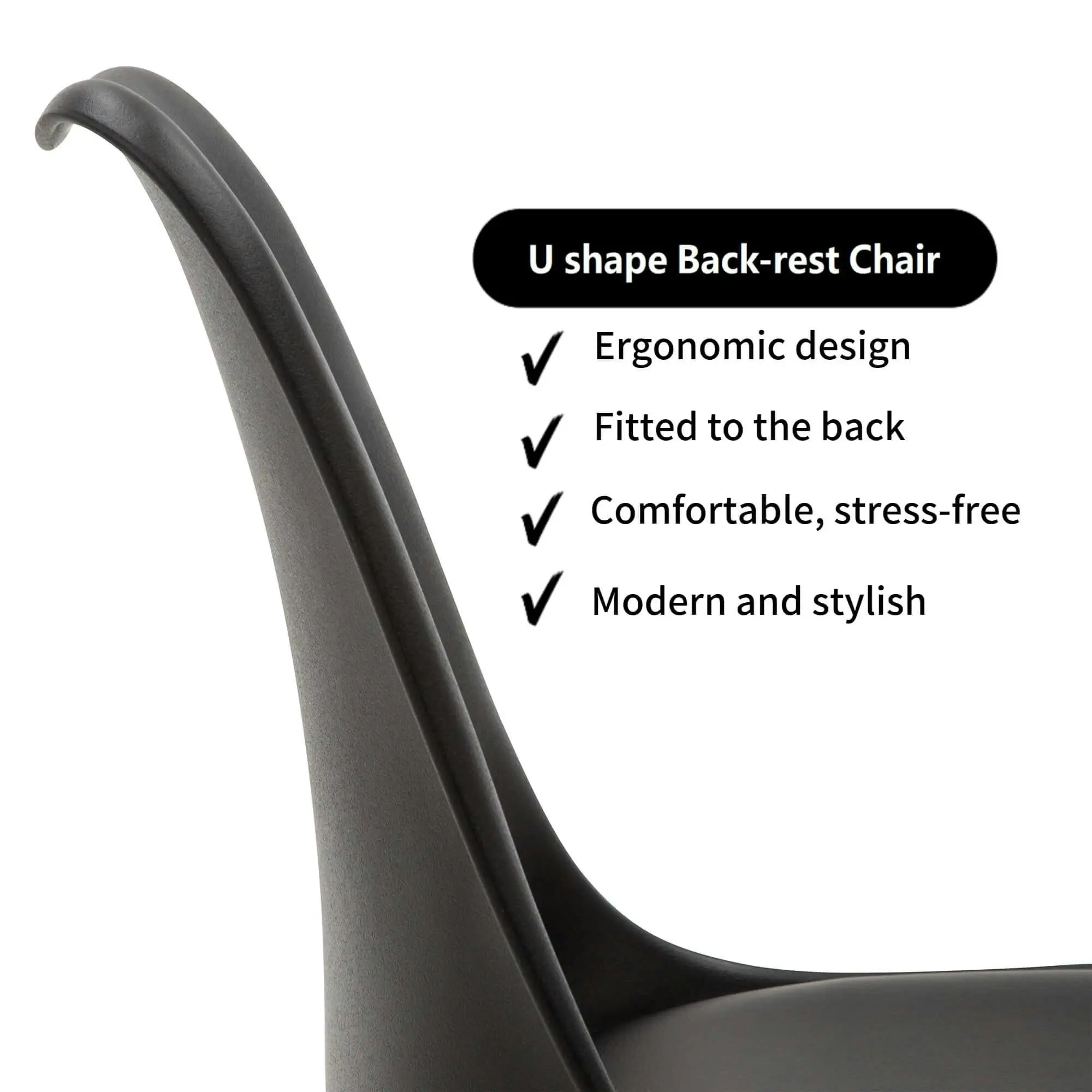 Chotto - Ando Dining Chairs - Black x 4