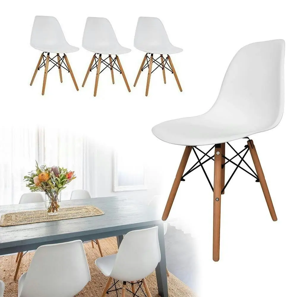 Chotto - Mana Dining Chairs - White x 4