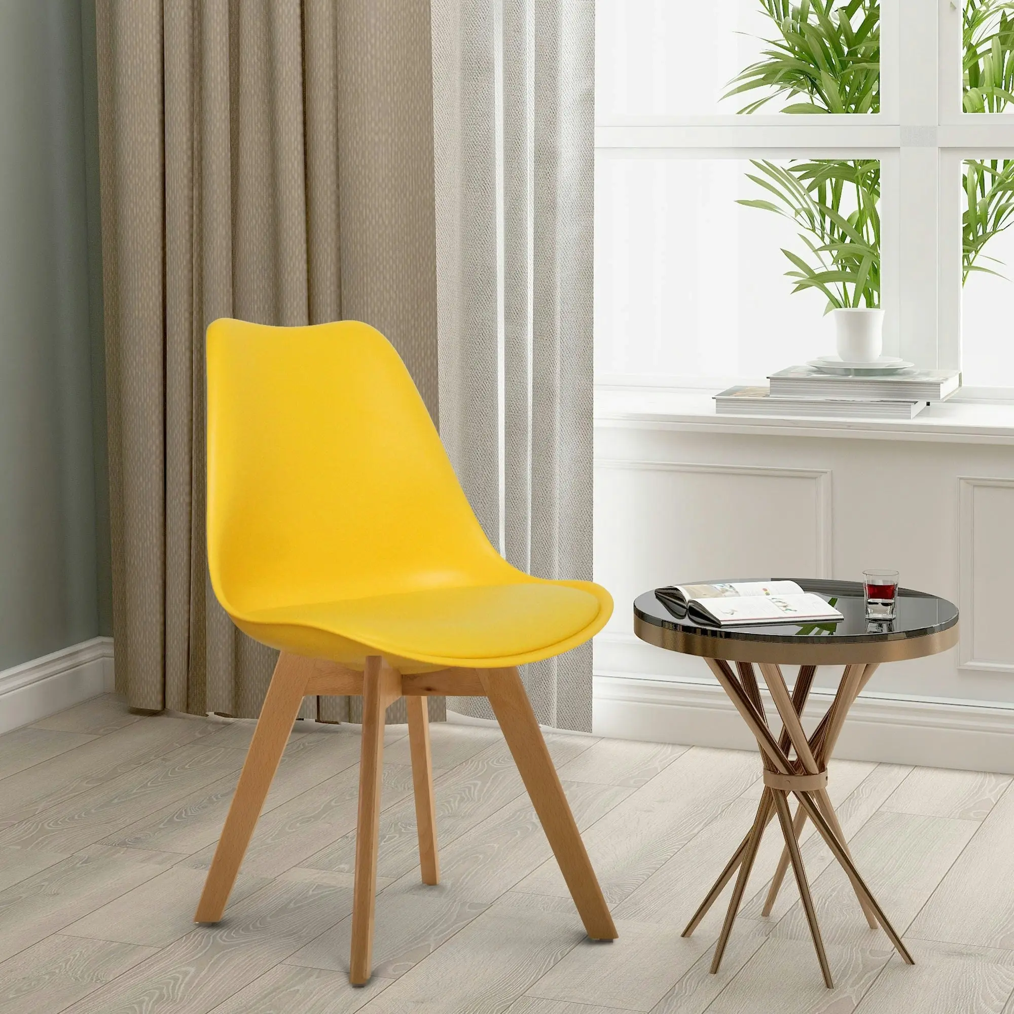 Chotto - Ando Dining Chairs - Yellow x 2