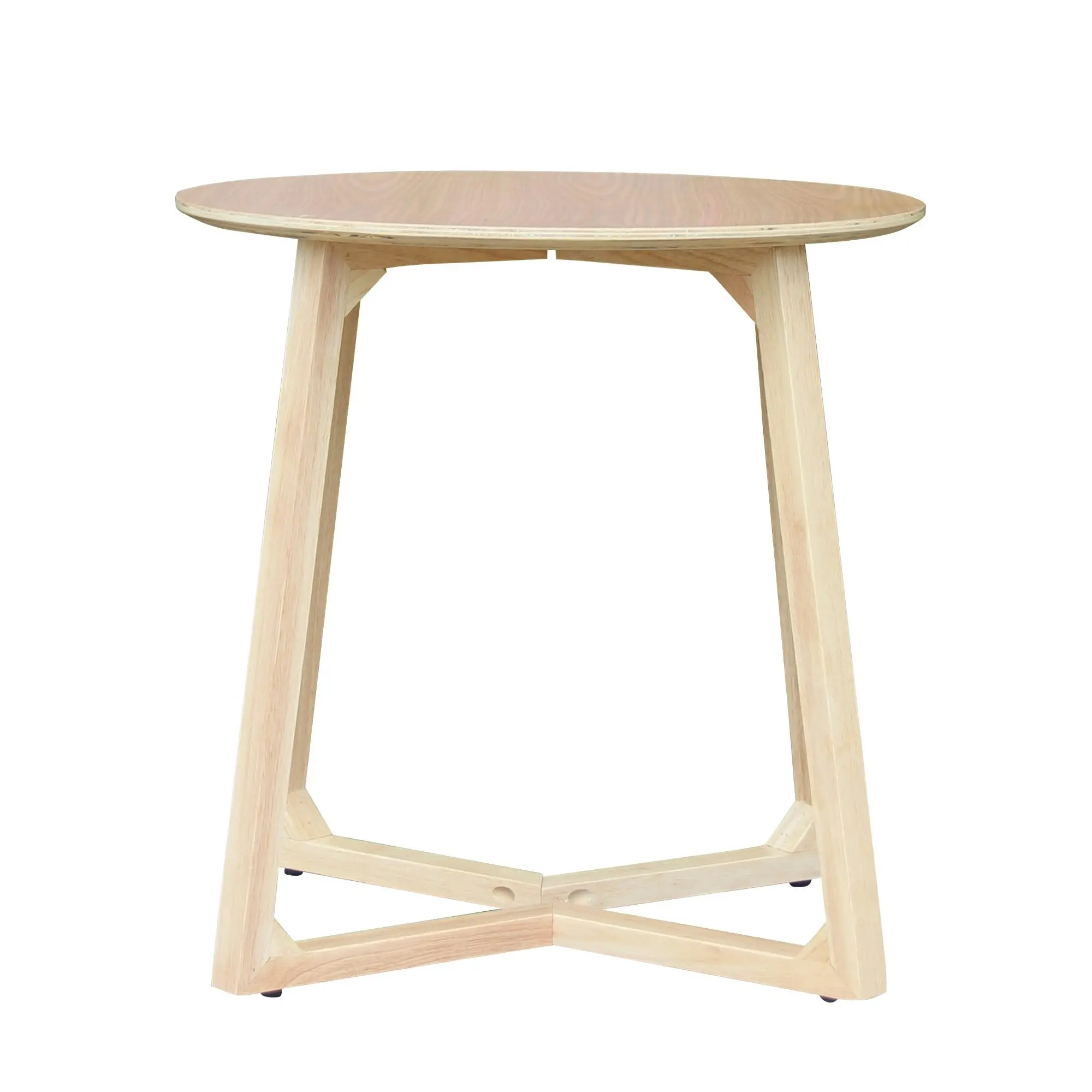 Chotto - Tsuno Round Top Coffee Table - Wood - 60cm