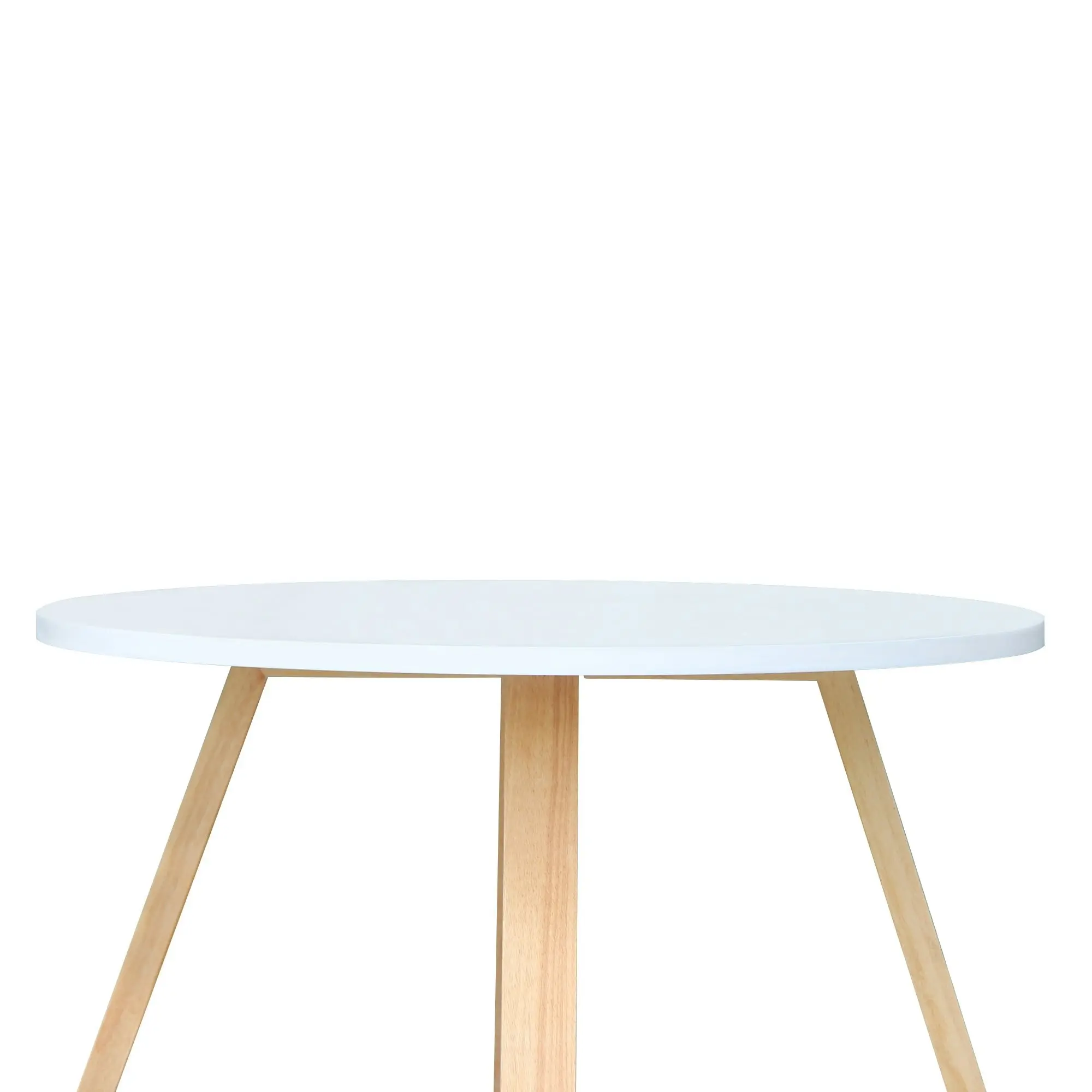 Chotto - Juji Round Top Coffee Table - White - 70cm