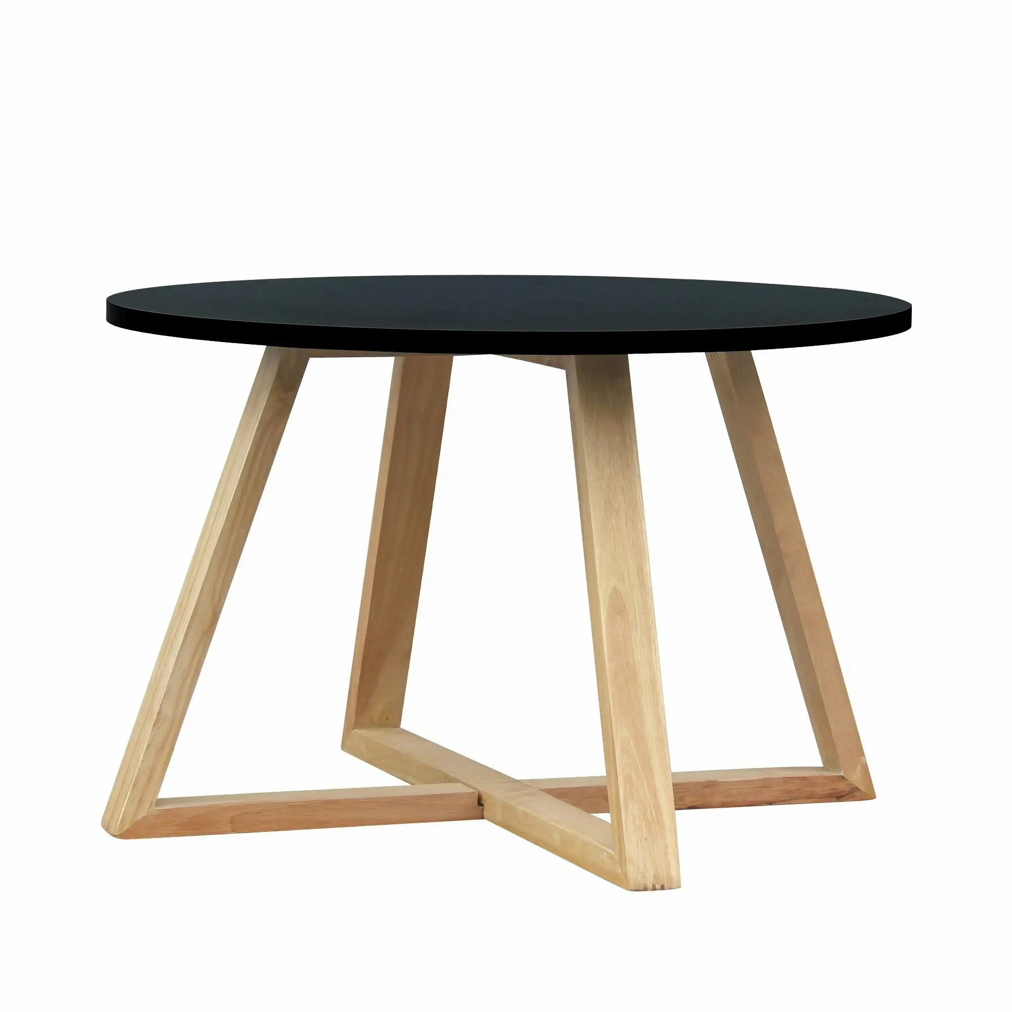 Chotto - Juji Round Top Coffee Table - Black - 70cm