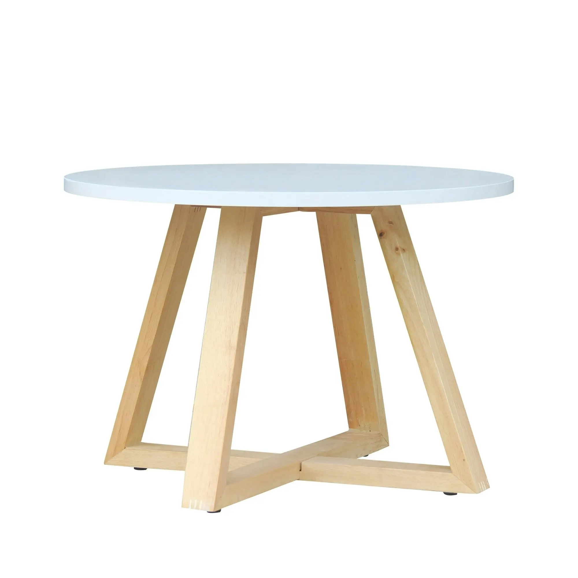 Chotto - Juji Round Top Coffee Table - White - 60cm