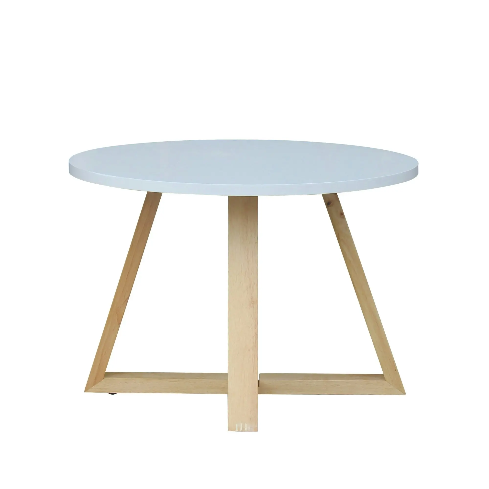 Chotto - Juji Round Top Coffee Table - White - 60cm