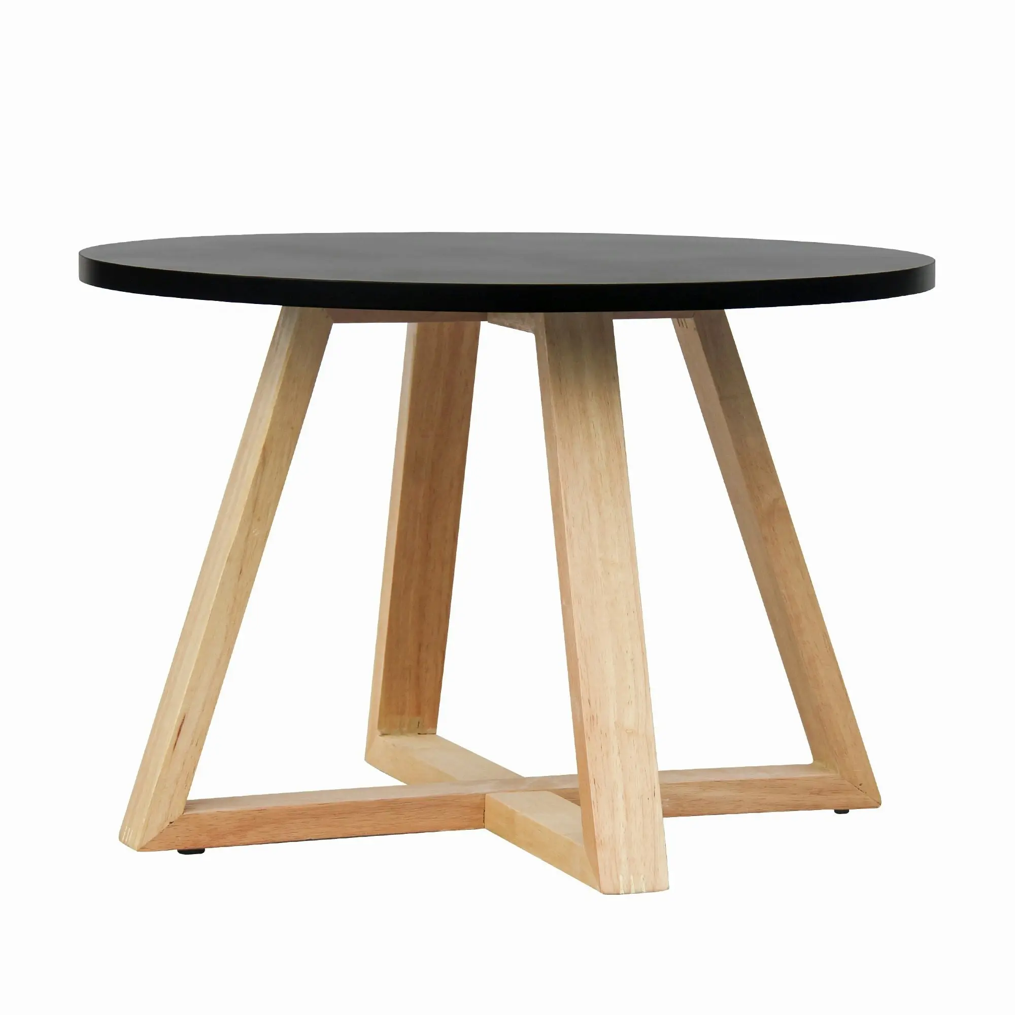 Chotto - Juji Round Top Coffee Table - Black - 60cm