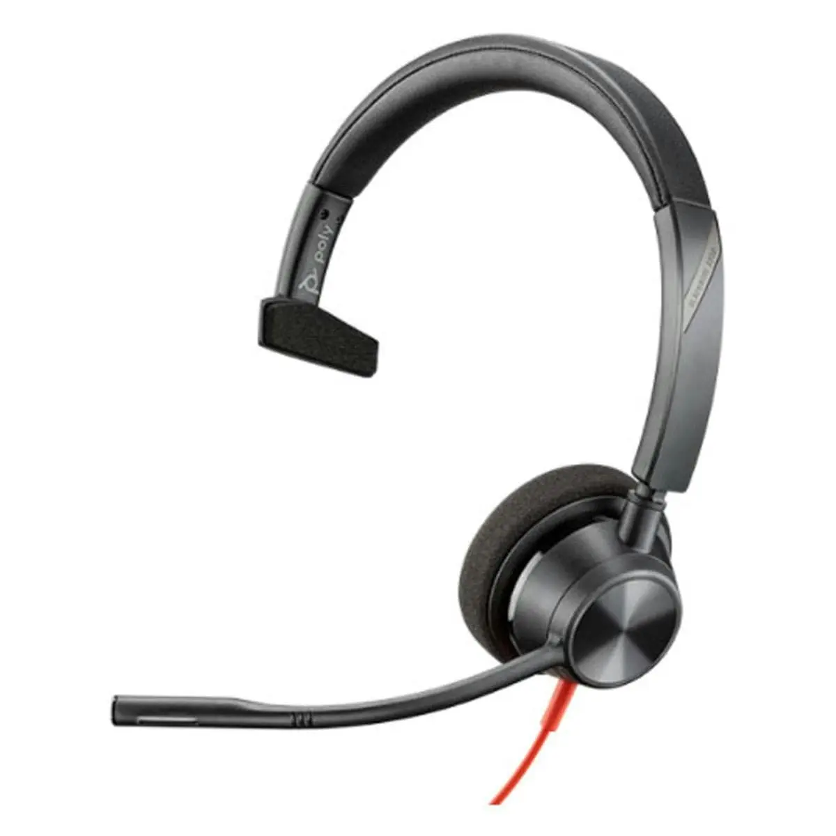 Poly Blackwire 3310 USB-C Mono (Teams) Headset for Computers