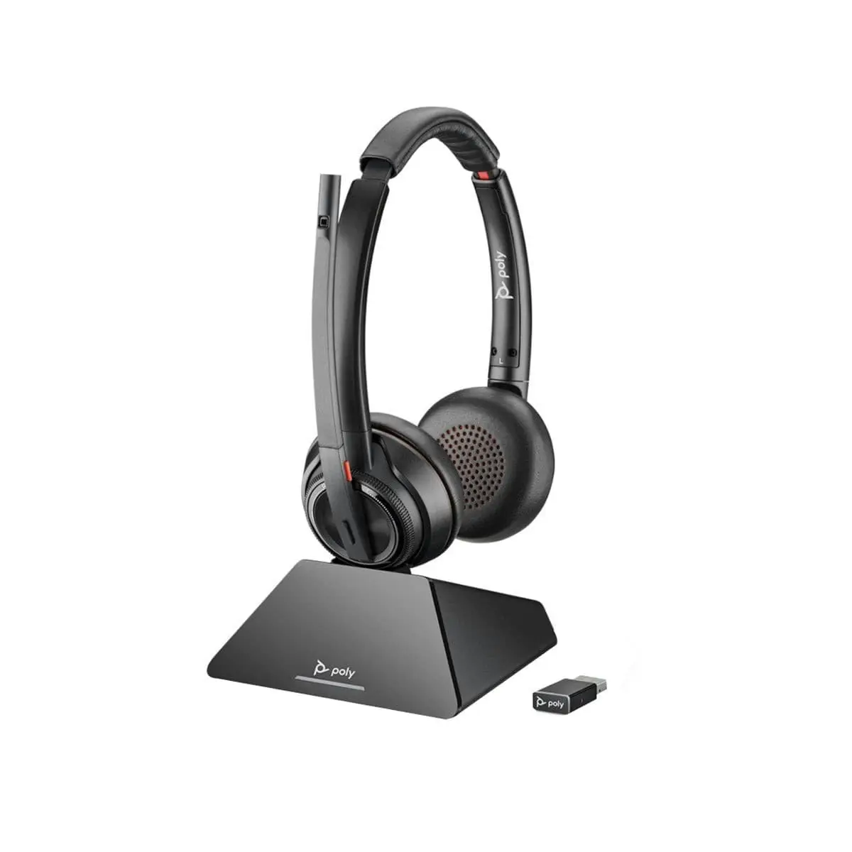 Poly Savi 8220 UC USB-A Headset for PC / notebook - Black