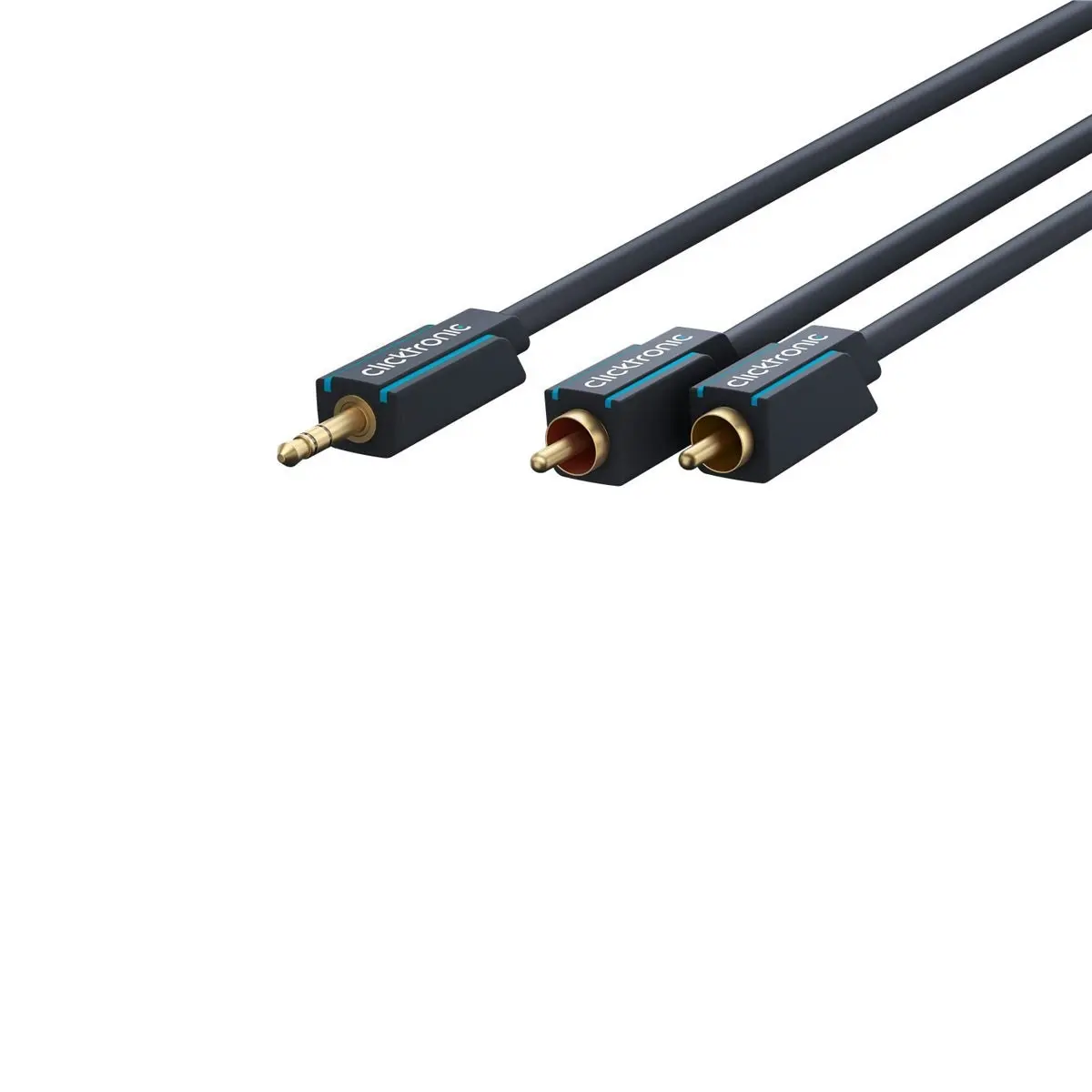 Clicktronic 3.5mm AUX to RCA Cable - 7.5m