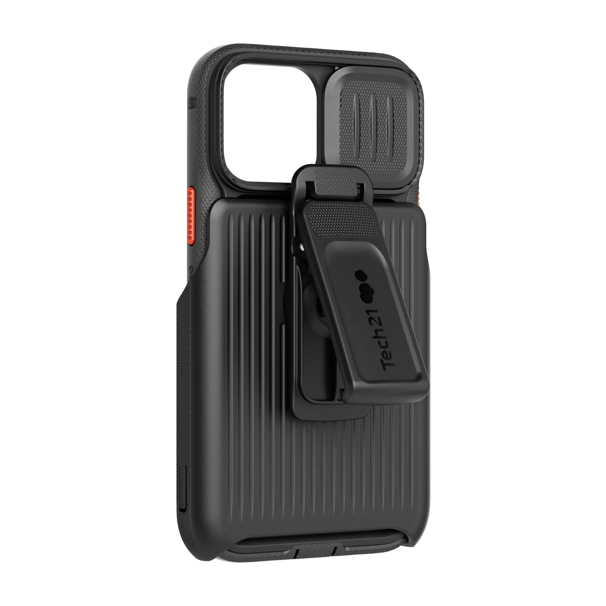 Tech21 EvoMax Phone Case with Holster for iPhone 13 Pro Max - Off Black