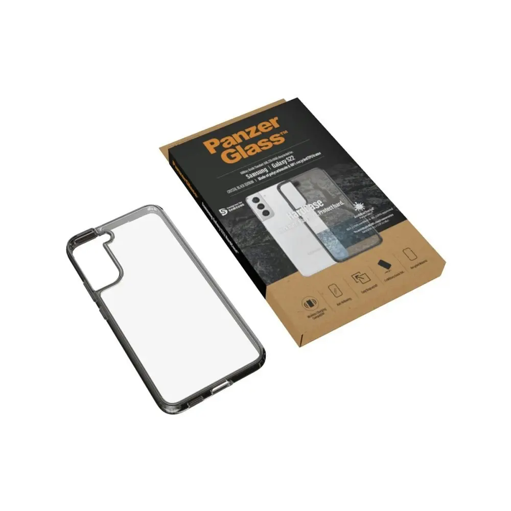 PanzerGlass HardCase Antibacterial Phone Case for Samsung GS22 - Clear