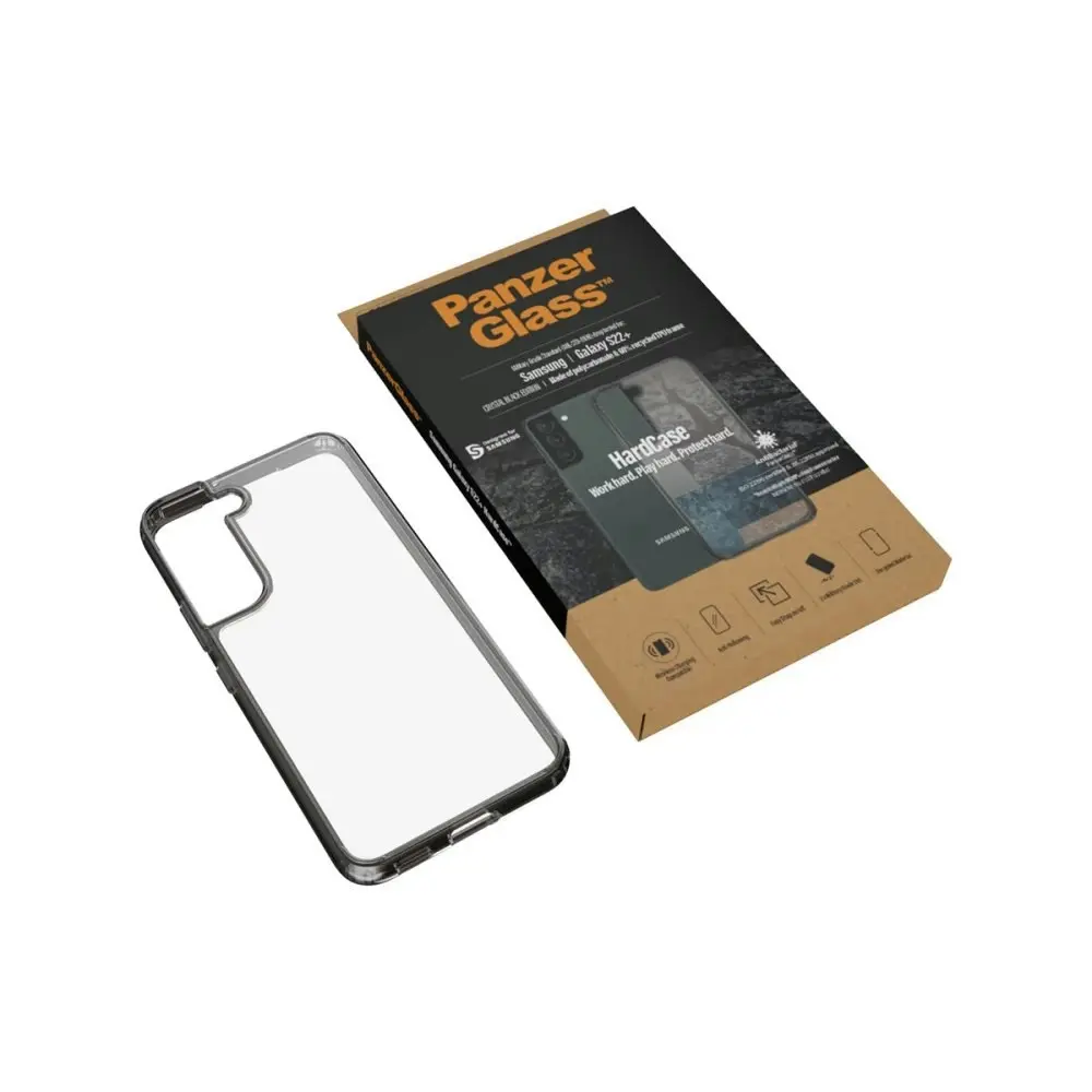 PanzerGlass Hard Case Antibacterial Phone Case for Samsung GS22+ - Clear