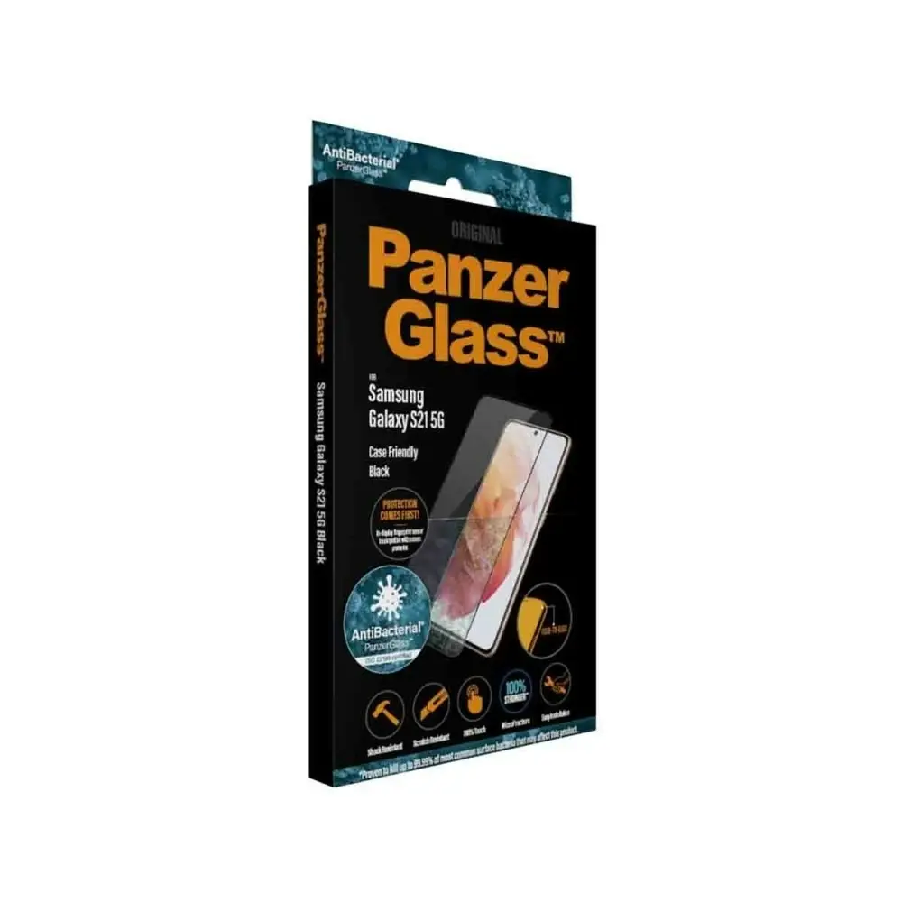 PanzerGlass Edge to Edge Screen Protector for Samsung GS21 - Black