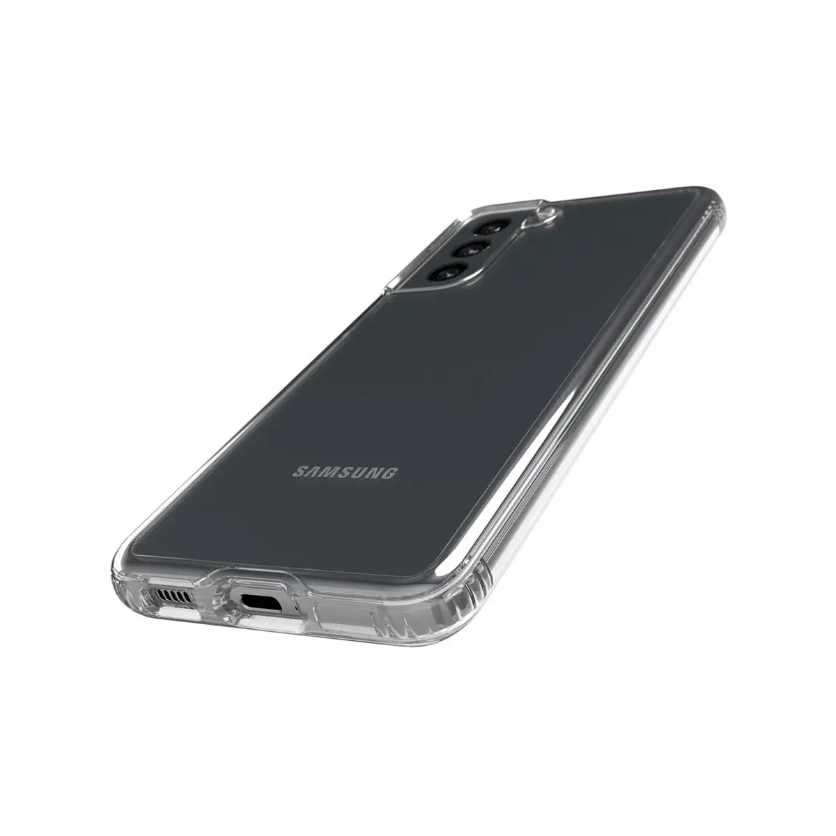 Tech21 EvoClear Phone Case for Samsung GS21  - Clear