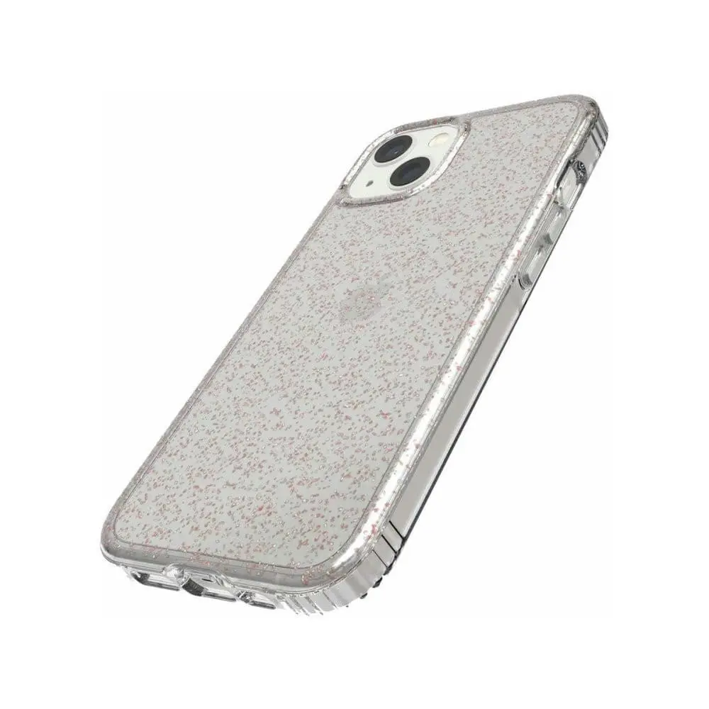 Tech21 Evo Sparkle Phone Case for iPhone 13 - Rose Gold