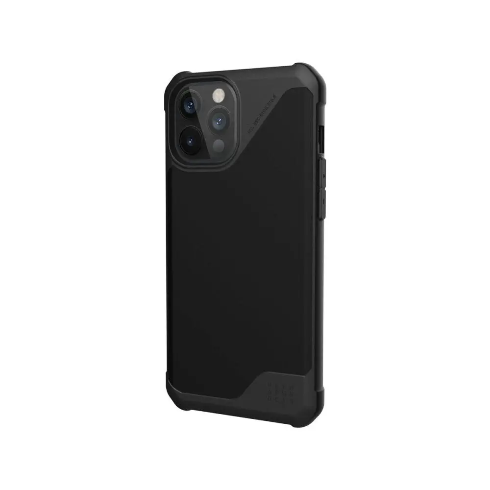 UAG Metropolis LT Phone Case for iPhone 12 Pro Max - SATN ARMR Black