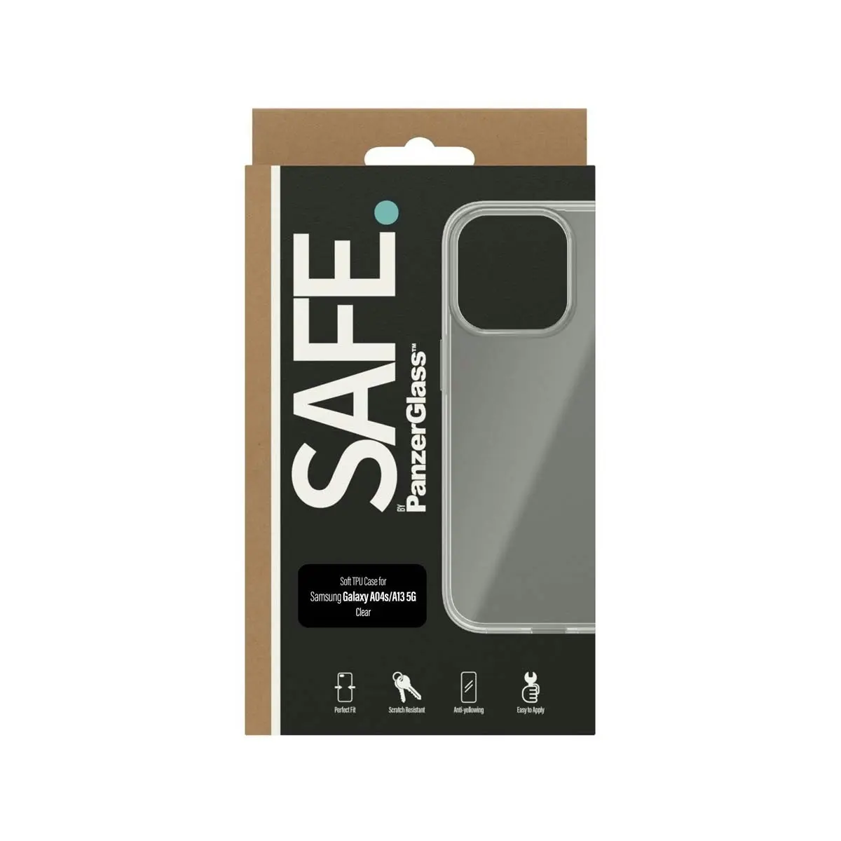 Panzerglass SAFE Phone Case for Samsung A13/A04s 5G - Clear