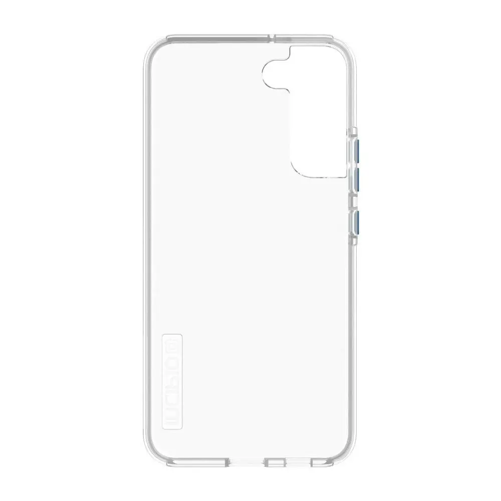 Incipio DualPro Classic+ for Samsung Galaxy S22+ - Clear with Clear & Alantic Blue Buttons