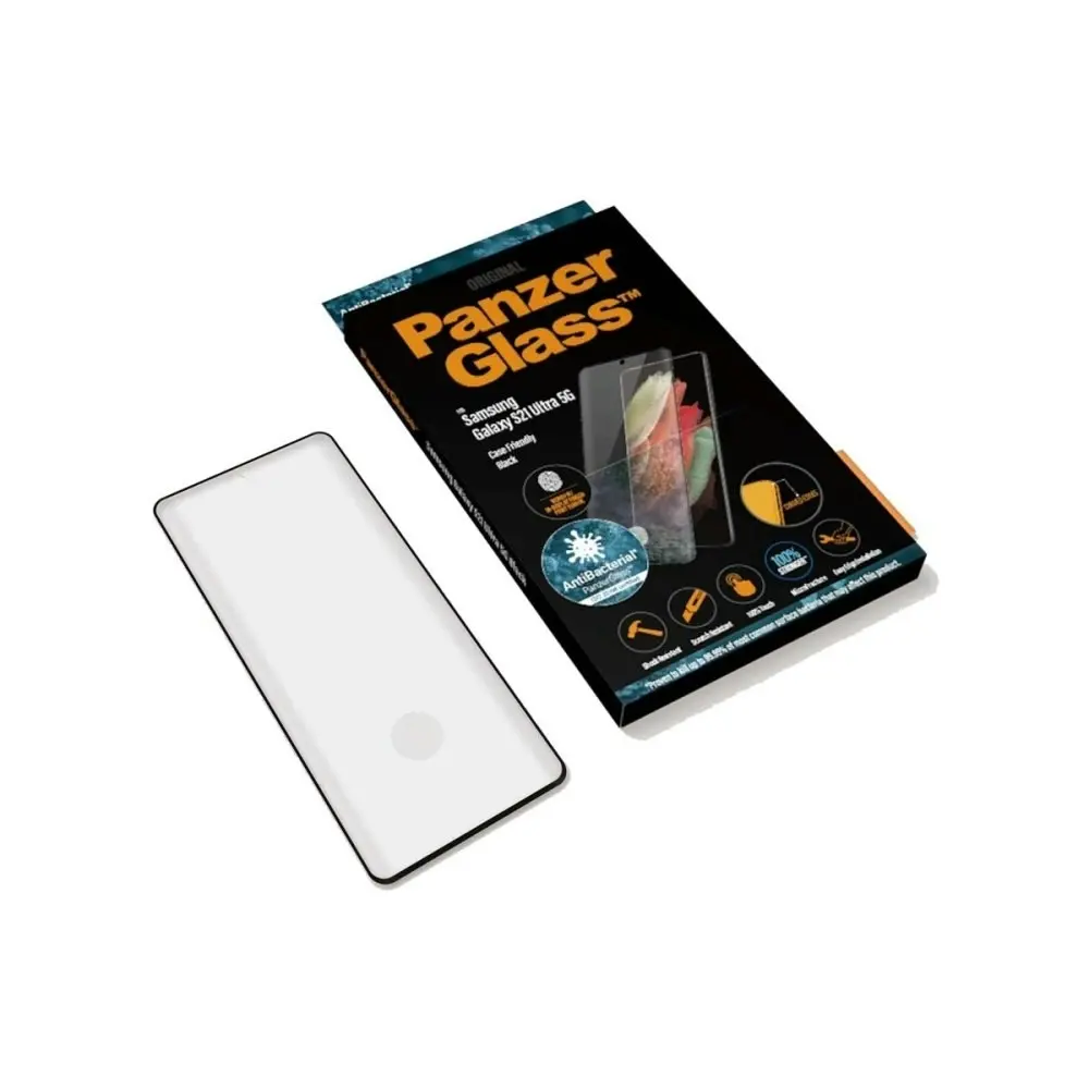 PanzerGlass Edge to Edge Screen Protector for Samsung S21 Ultra