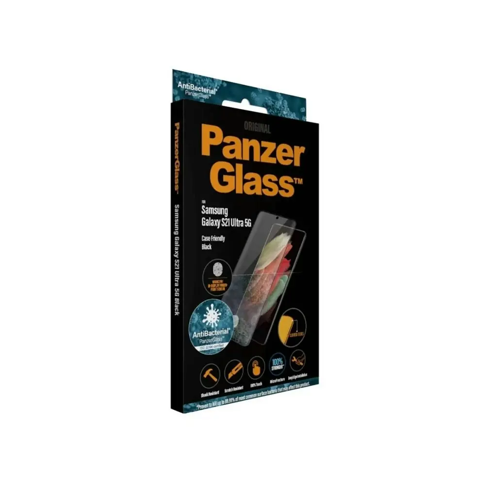 PanzerGlass Edge to Edge Screen Protector for Samsung S21 Ultra