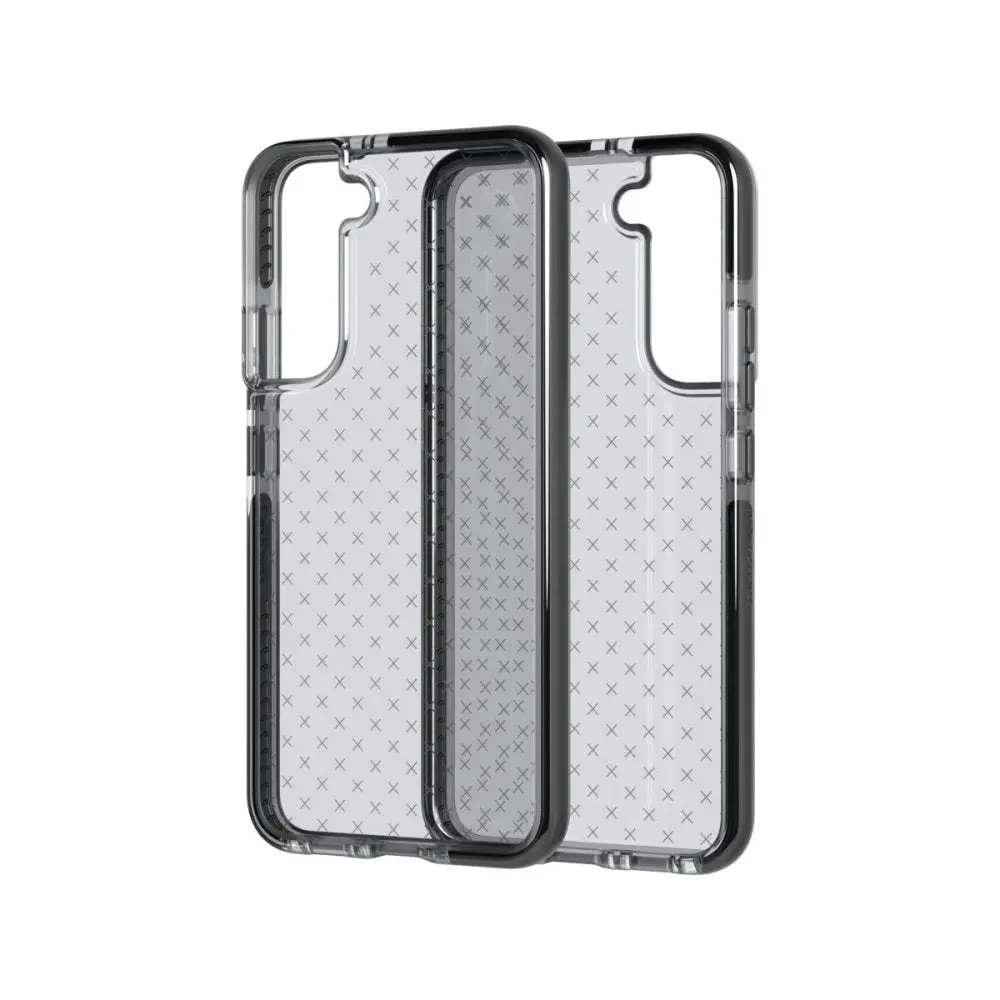 Tech21 EvoCheck Phone Case for Samsung GS22+ - Smokey/Black