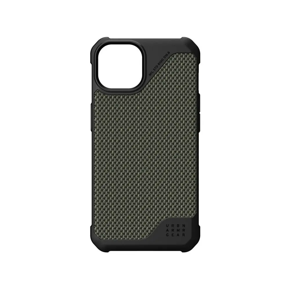 UAG Metropolis LT Phone Case for iPhone 13 - Kevlar Olive